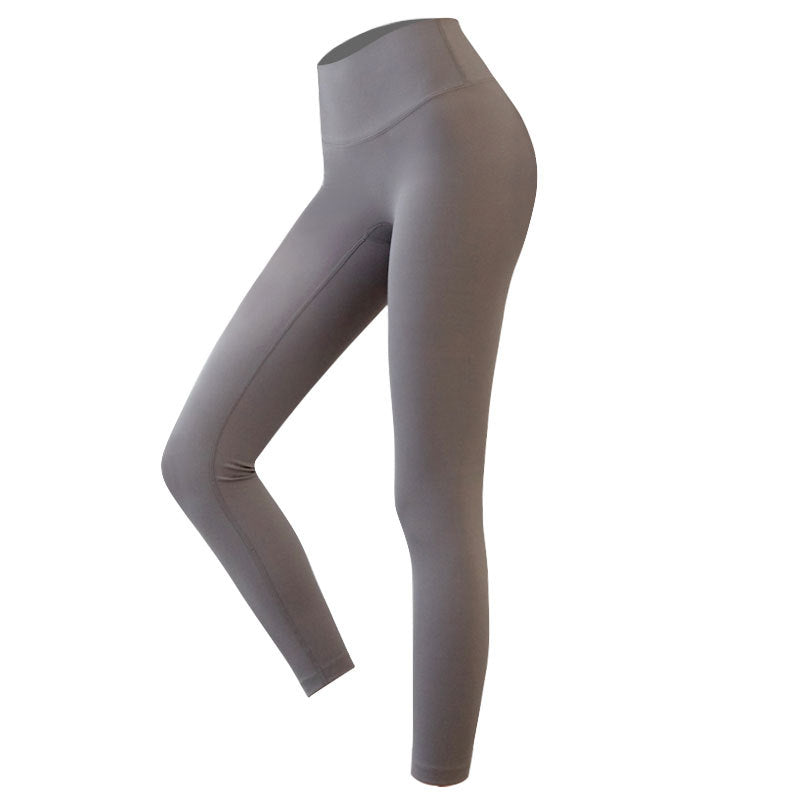 High-Waisted Seamless Yoga Pants for Fitness and Comfort