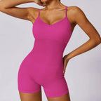 Fitness Seamless Beauty Back Yoga Jumpsuit