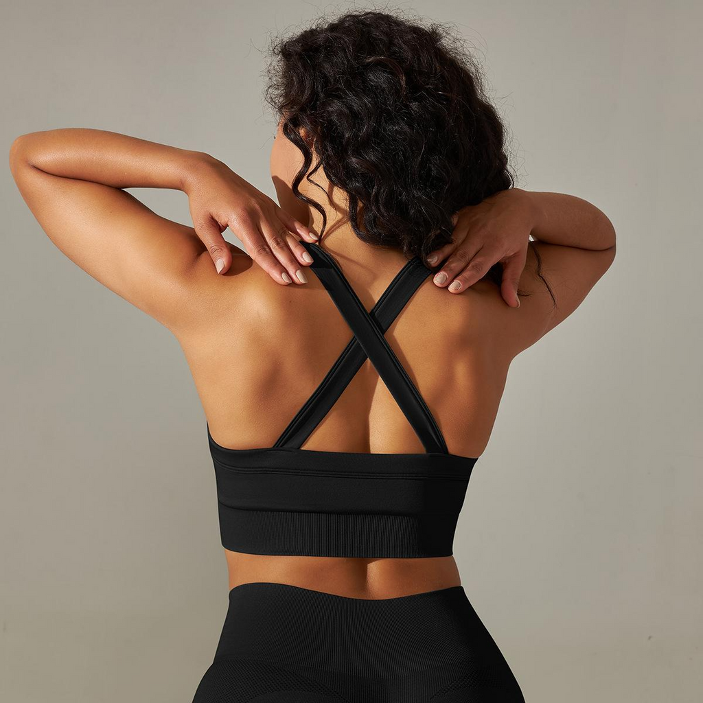 Knitted Yoga Sports Bra