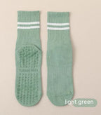 Mid-calf Pilates Socks with Grips