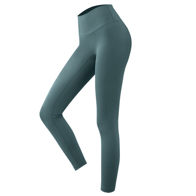 High-Waisted Seamless Yoga Pants for Fitness and Comfort