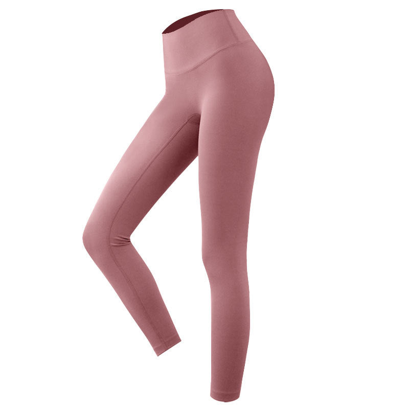 High-Waisted Seamless Yoga Pants for Fitness and Comfort