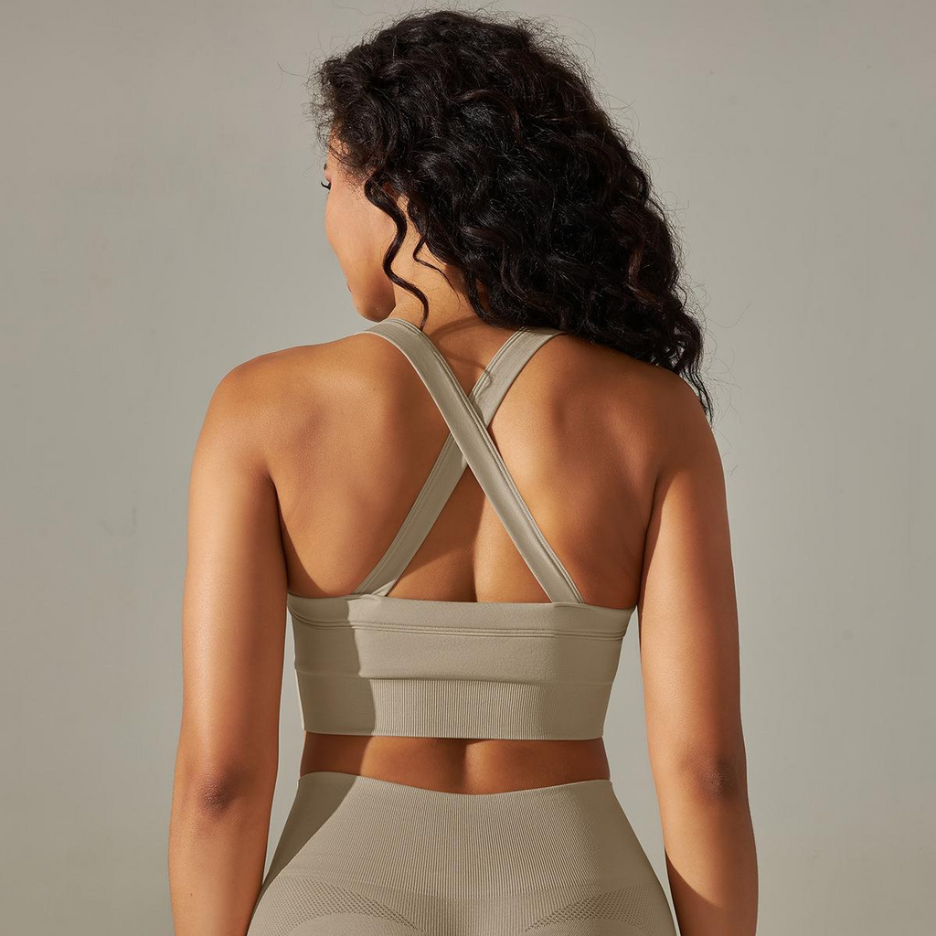Knitted Yoga Sports Bra