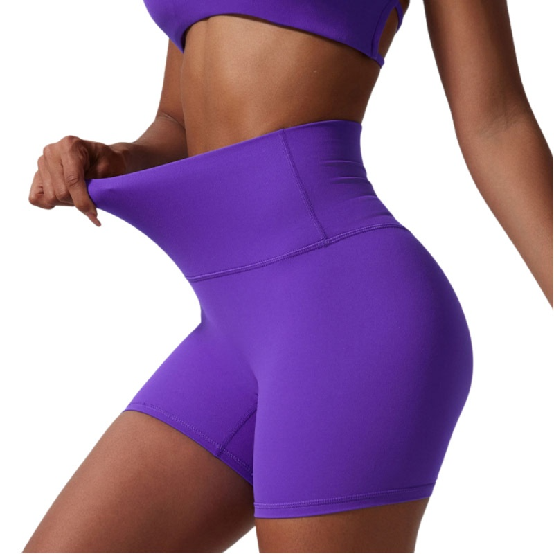 High Waist Sculpting Yoga Shorts