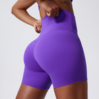 High Waist Sculpting Yoga Shorts