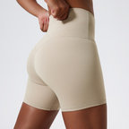 High Waist Sculpting Yoga Shorts