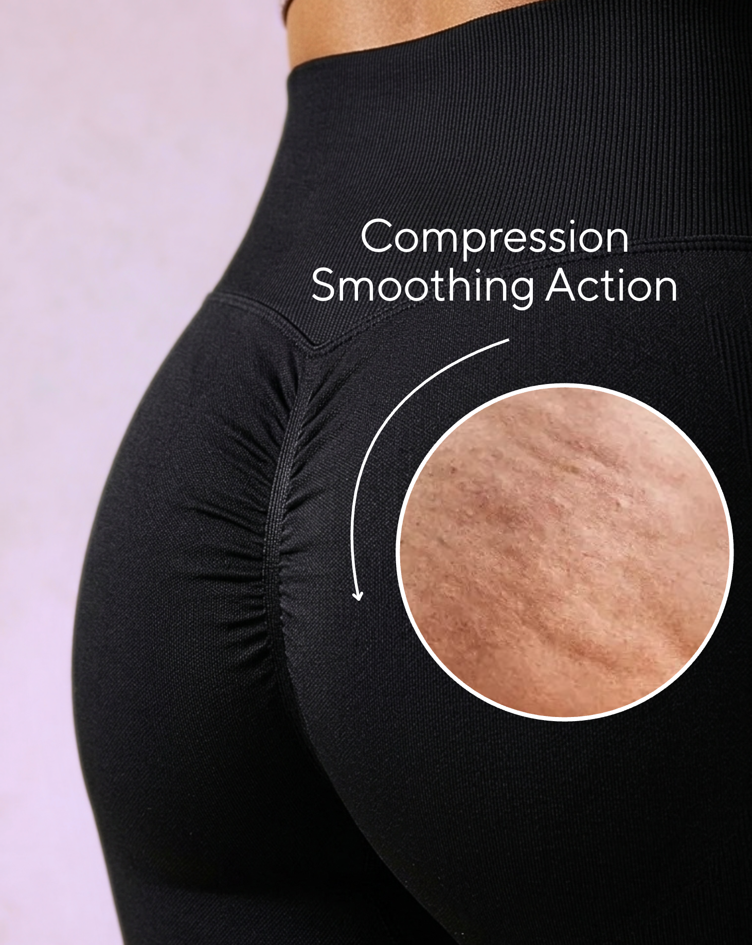 Seamless High Waist Peach Yoga Pants