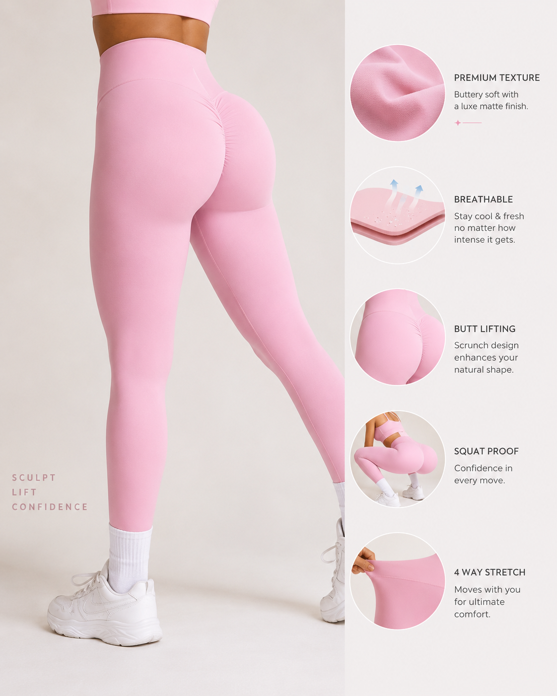 Veléne High-Waist Sculpt Leggings