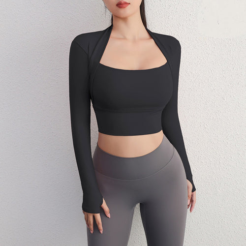 Veléne Layered Long-Sleeve Active Top