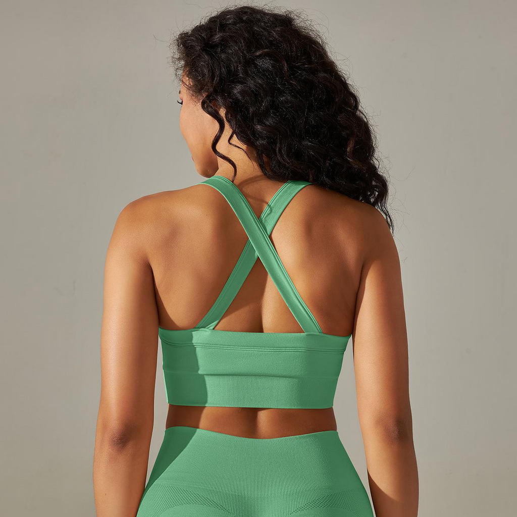 Knitted Yoga Sports Bra