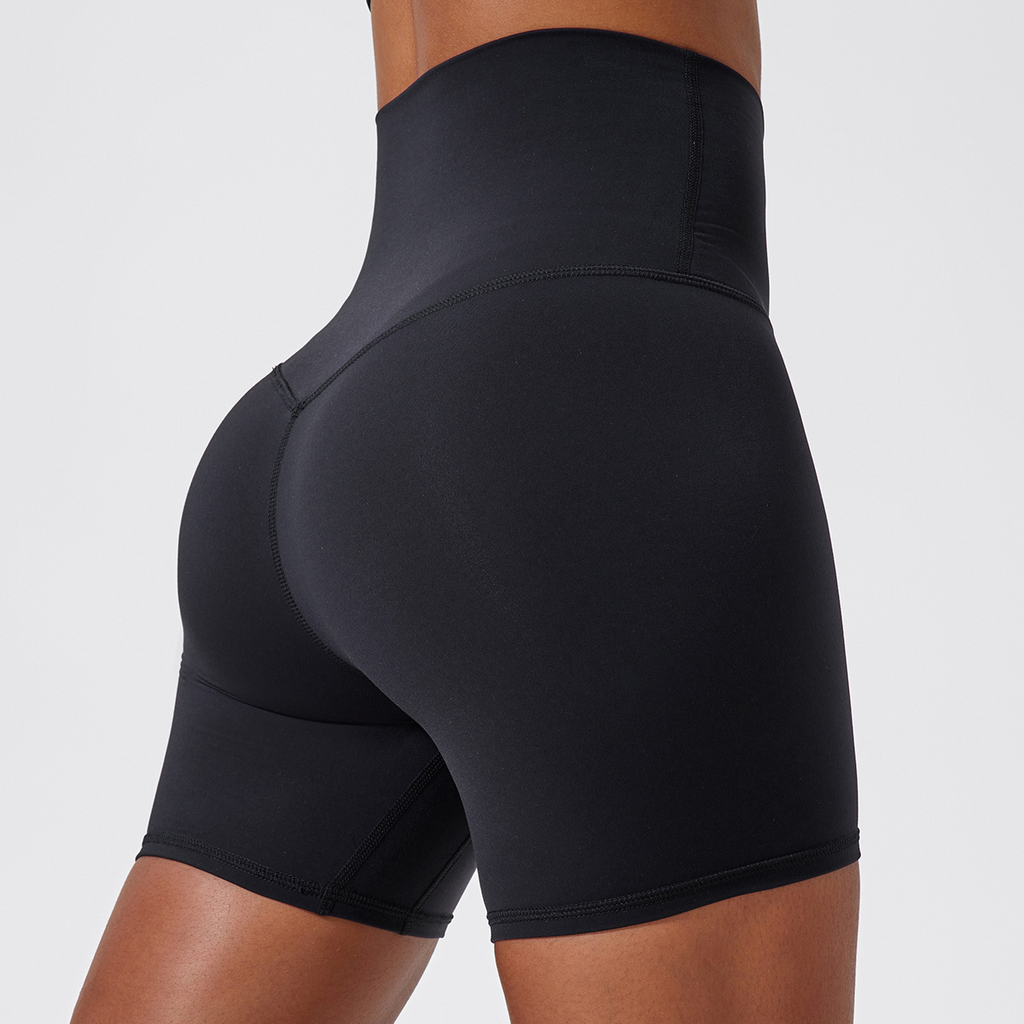 High Waist Sculpting Yoga Shorts