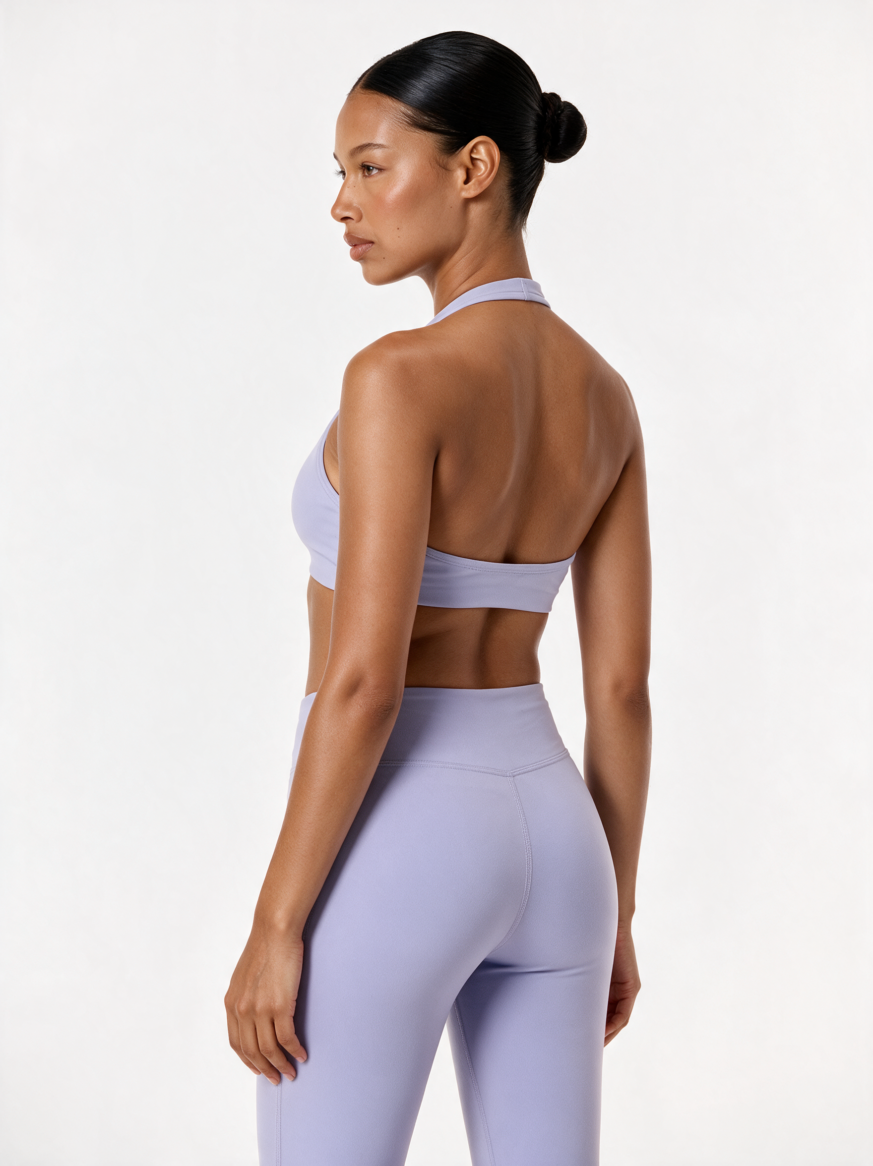 Sculpt Halter Wide-Leg Set
