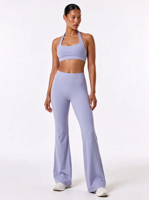 Sculpt Halter Wide-Leg Set