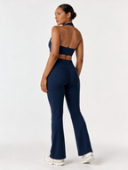 Sculpt Halter Wide-Leg Set