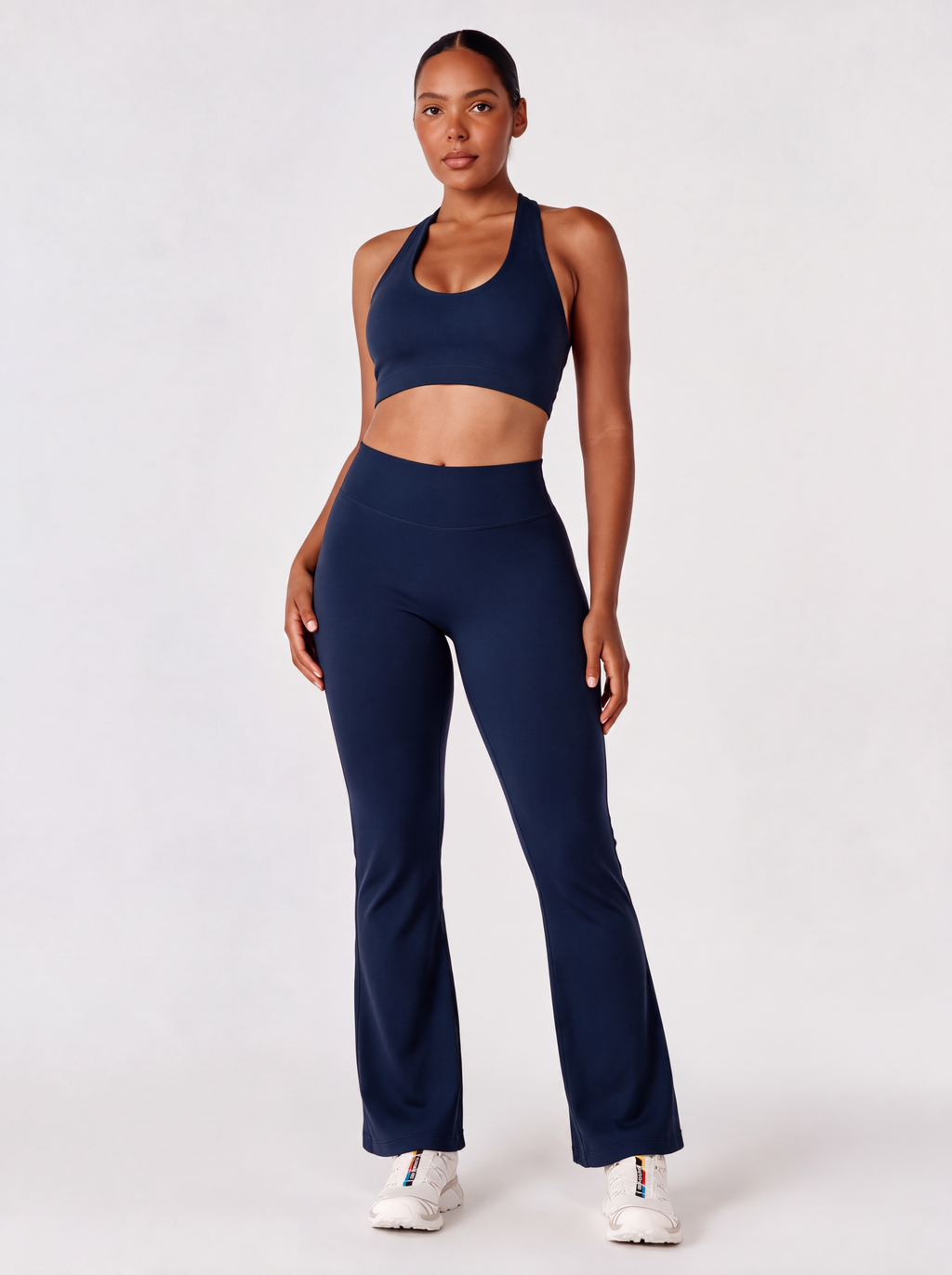 Sculpt Halter Wide-Leg Set
