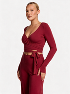 Sculpt Wrap Top